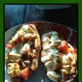 Gefüllte Aubergine