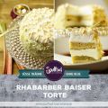 LowCarb Rhabarber-Baiser-Torte