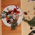 Tischdekoration: Weinfest