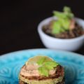 Falafel mit rotem Quinoa und Auberginencreme