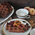 Lütticher Schoko-Nuss-Waffeln