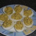 Eier gefüllt mit Avocado