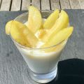 Klaräpfel auf Joghurt