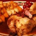 Geschmortes süßsaures Stubenküken mit[...]