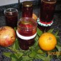Orangen-Granatapfel-Marmelade