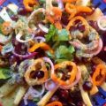Weintrauben-Käsesalat