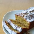 Gâteau marbré citron-pistache
