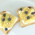 Frühstücksideen Bananen-Sandwich