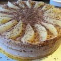 Schnelle Birnen - Schokotorte