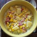 Amerikanische Maissuppe