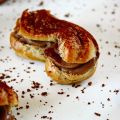 Tiramisu Eclairs mit Schoko-Amaretto - Glasur