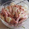 Rettich-Geflügelfleischwurst-Salat