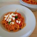 Nachgekocht: Pasta mit scharfer Paprikasauce