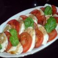 Tomaten und Mozzarella