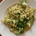 Broccoli mit Woknudeln & Koriander