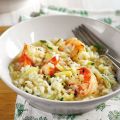Garnelen-Zucchini-Risotto
