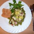 Salate: Birnen-Bohnen und Speck-Salat