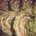 Lachsrolle mit Spinat