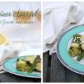 Grüner Spargel mit Gnocchi und Sesam für[...]