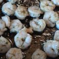 Garnelen mit Knoblauch und Olivenöl