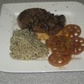 Impala-Steaks mit Lotusgemüse und[...]