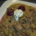 Geschnetzeltes a la Stroganoff