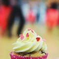 Kokos-Kirsch Cupcakes