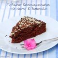 Einfacher Schokoladenkuchen mit Buttermilch &[...]
