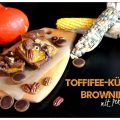 Toffifee-Kürbis-Brownies mit Pecanüssen