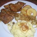 Kalbsleber Berliner Art mit Äpfeln, Zwiebel und[...]