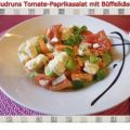 Salat: Tomate-Paprika-Salat