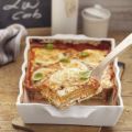 Zucchini-Schinken-Lasagne