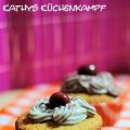Kirsch-Gries-Cupcakes