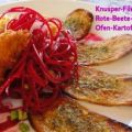 Knusper-Sole-Filet auf rohem Rote-Beete-Salat[...]
