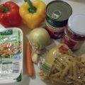 Gulasch mit Nudeln ...