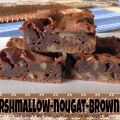 Marshmallow-Nougat-Brownies