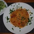 Spaghetti mit Muschelsauce (Spaghetti vongole[...]