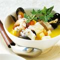 Fischsuppe mit Safran