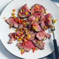 Roastbeef mit Paprika-Salsa