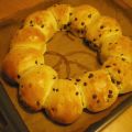 Schokohefebrötchen-Kranz...