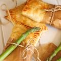 Spargel-Feta-Taschen