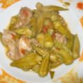 Kalbfleisch mit Okras