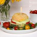 Zucchini-Schnitzel Burger aus dem Airfryer mit[...]