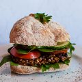 Vegane Linsen-Burger mit Zimt