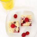 Limo-Kuchen vom Blech mit Himbeeren