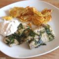 Rotbarschfilet mit Sesam-Créme-fraiche
