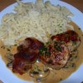 Schweinemedaillons mit Champignon Rahmsoße