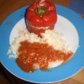 Gefüllter Paprika mit Reis