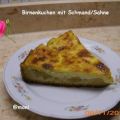 Birnenkuchen mit Schmand+Sahne (2. Variante)