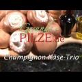Champignon-Käse-Trio